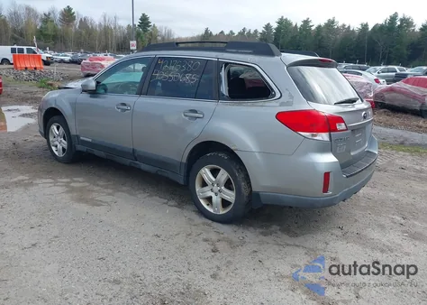 2011 Subaru Outback 2.5I Premium from USA, damaged, VIN 4S4BRBGC7B3353472